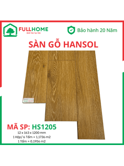 Sàn gỗ Hansol 12mm