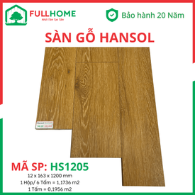 Sàn gỗ Hansol 12mm