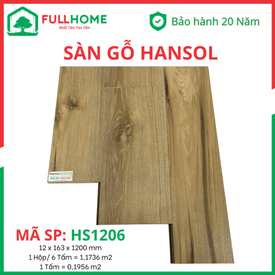 Sàn gỗ Hansol 12mm