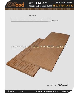 Gỗ nhựa Awood SD151x10-wood