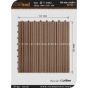 Vỉ gỗ lót sàn AWood DT01-4 Coffee