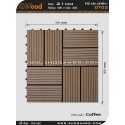 Vỉ gỗ lót sàn Awood DT02_cafe