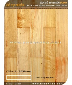 Sàn gỗ Pơmu 1050mm