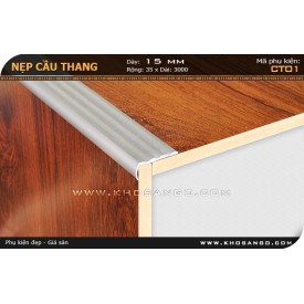 Nẹp nhôm cầu thang CT01