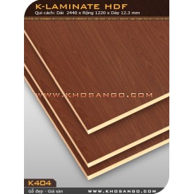 Ván Laminate HDF K404