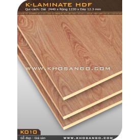 Ván Laminate HDF K010